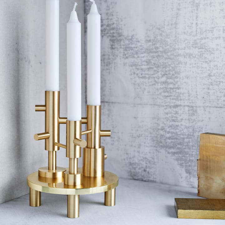 Jaime Hayon lysestake large, Messing Fritz Hansen