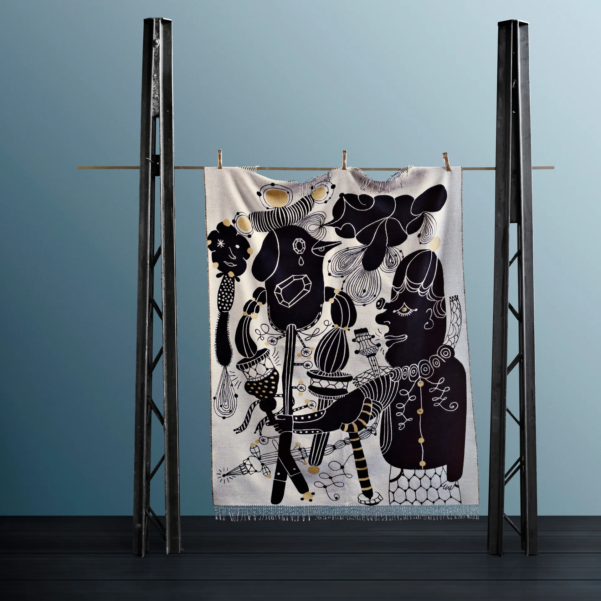 Jaime Hayon pledd, Gull Fritz Hansen