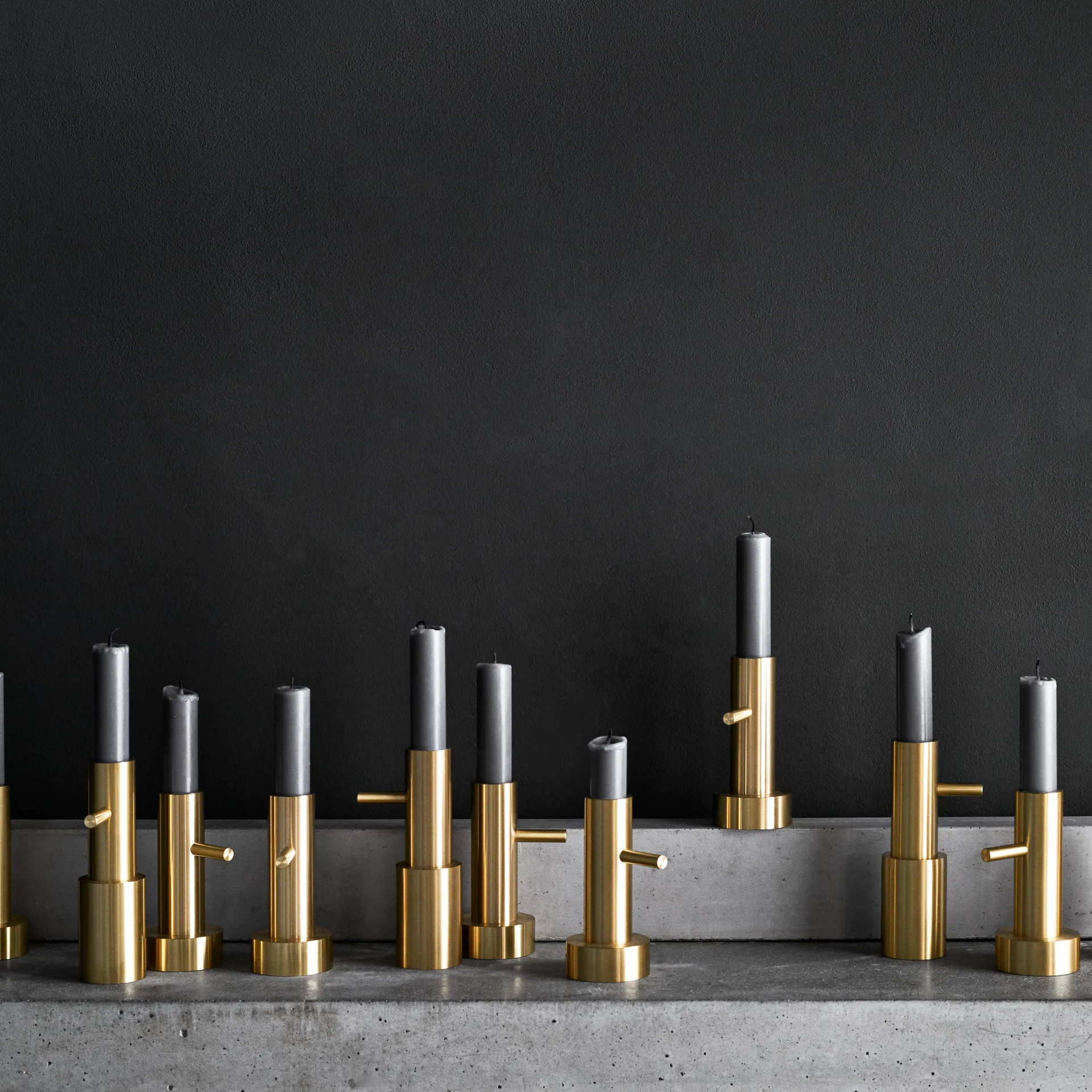 Jaime Hayon Single lysestake messing, #2 Fritz Hansen