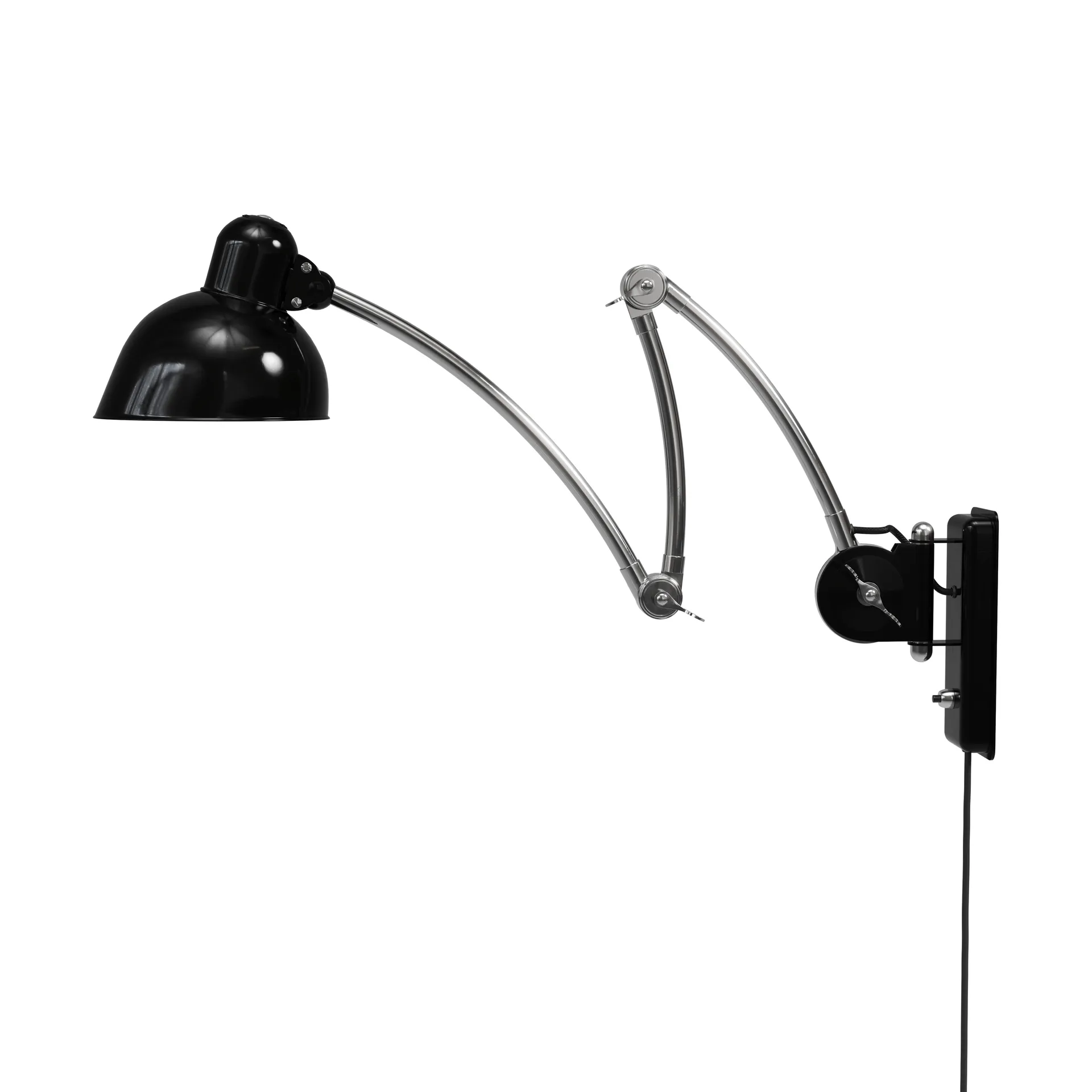 Kaiser Idell 6559-W vegglampe, Black Fritz Hansen