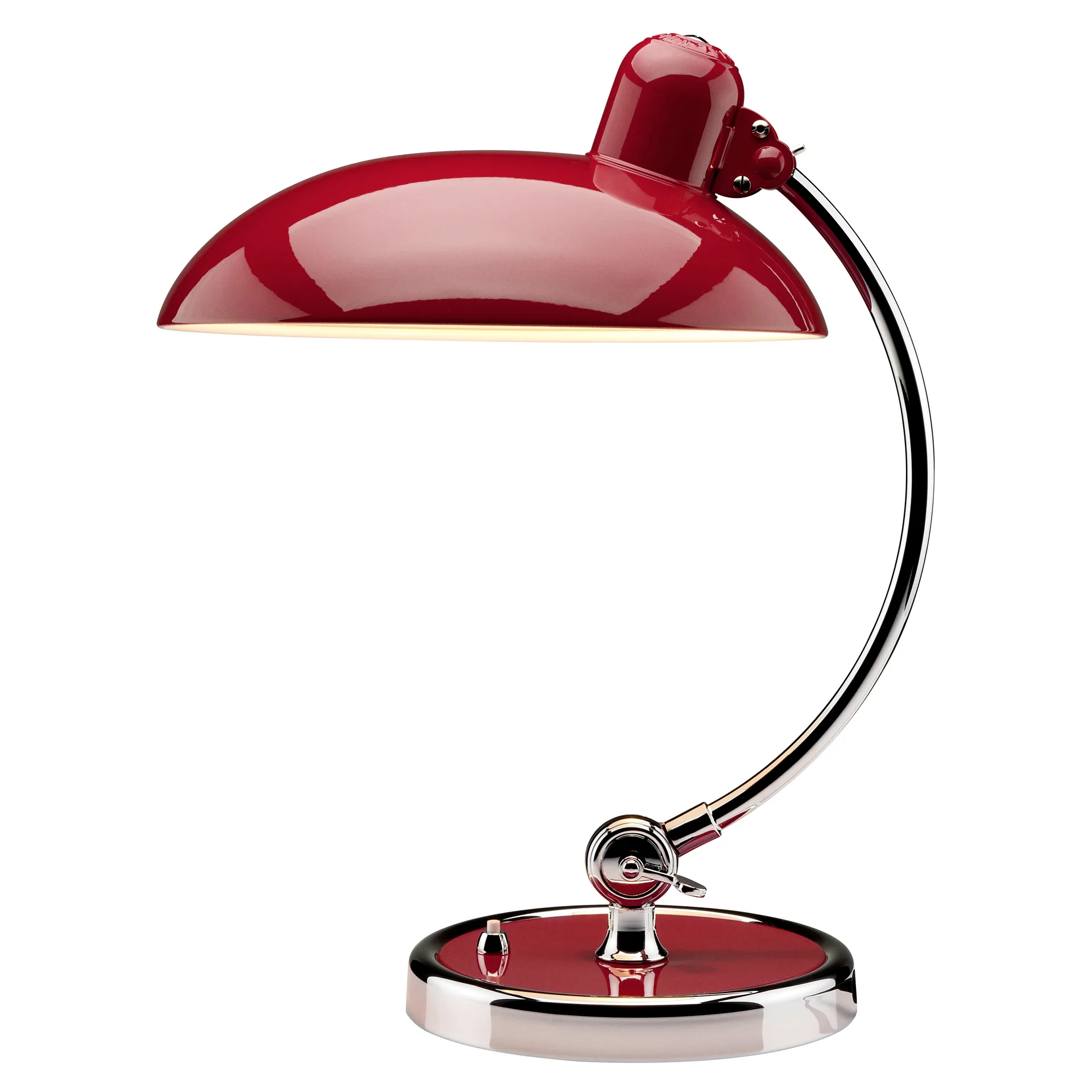 Kaiser Idell 6631-T Luxus bordlampe, Ruby red Fritz Hansen
