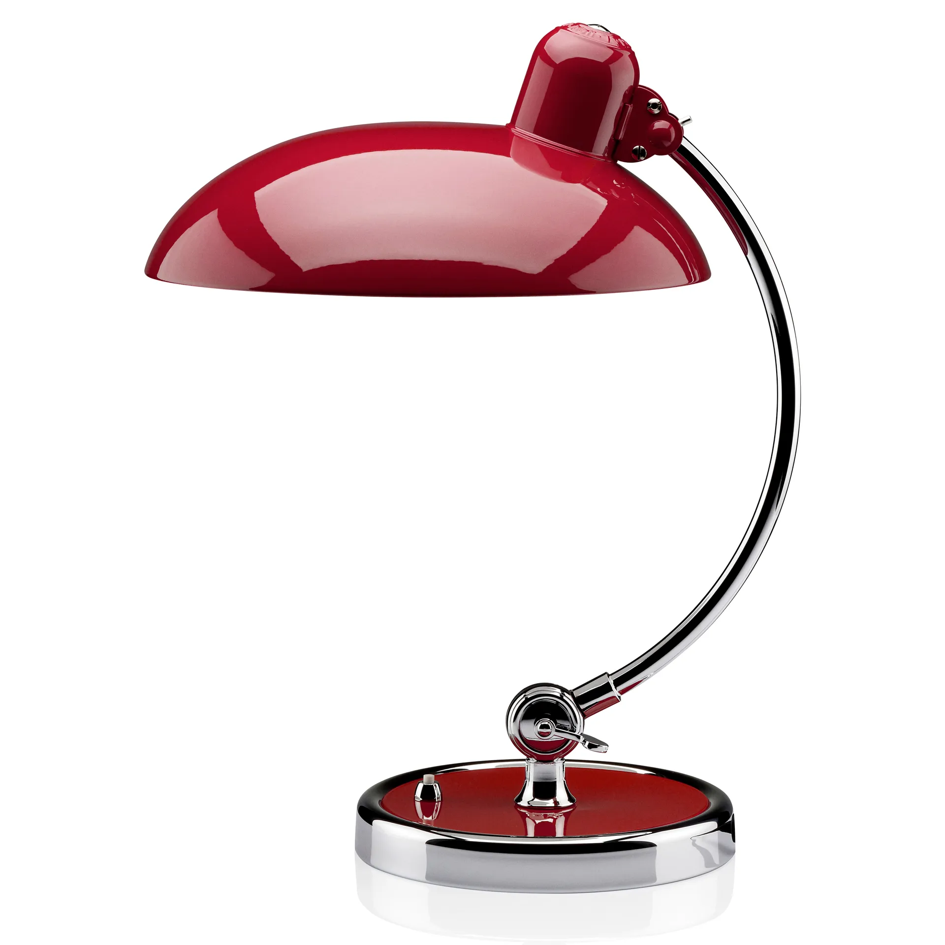 Kaiser Idell 6631-T Luxus bordlampe, Ruby red Fritz Hansen