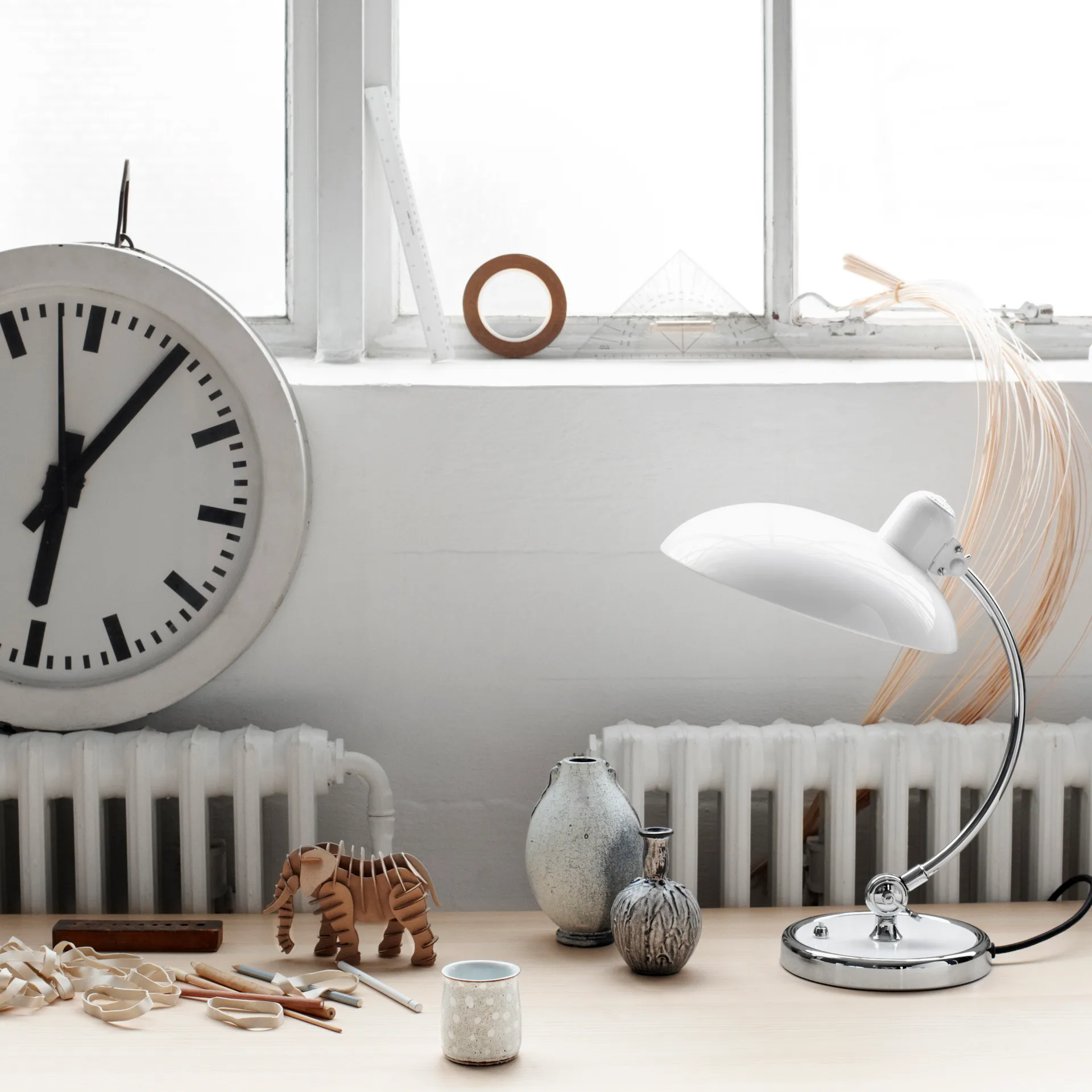 Kaiser Idell 6631-T Luxus bordlampe, White Fritz Hansen