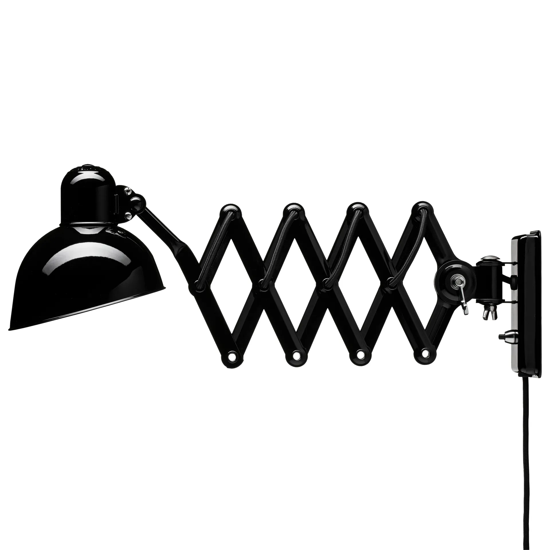 Kaiser Idell 6718-W vegglampe, Black Fritz Hansen