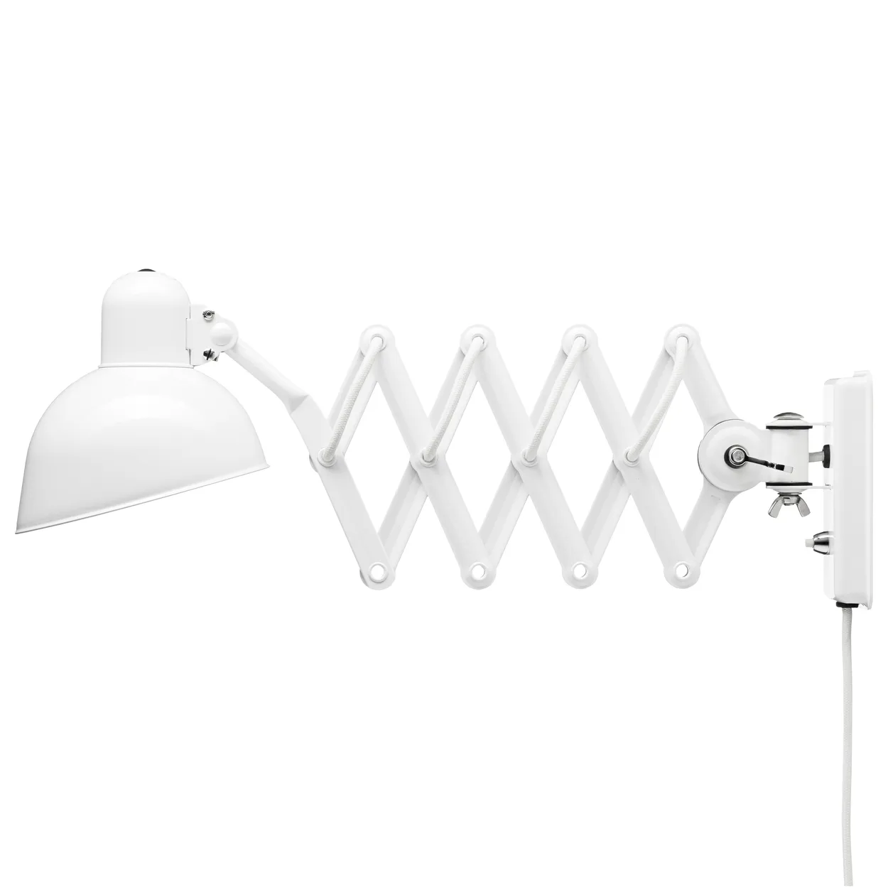 Fritz Hansen Kaiser Idell 6718-W vegglampe White | Skandinavisk Design | Vegglamper | Hvit