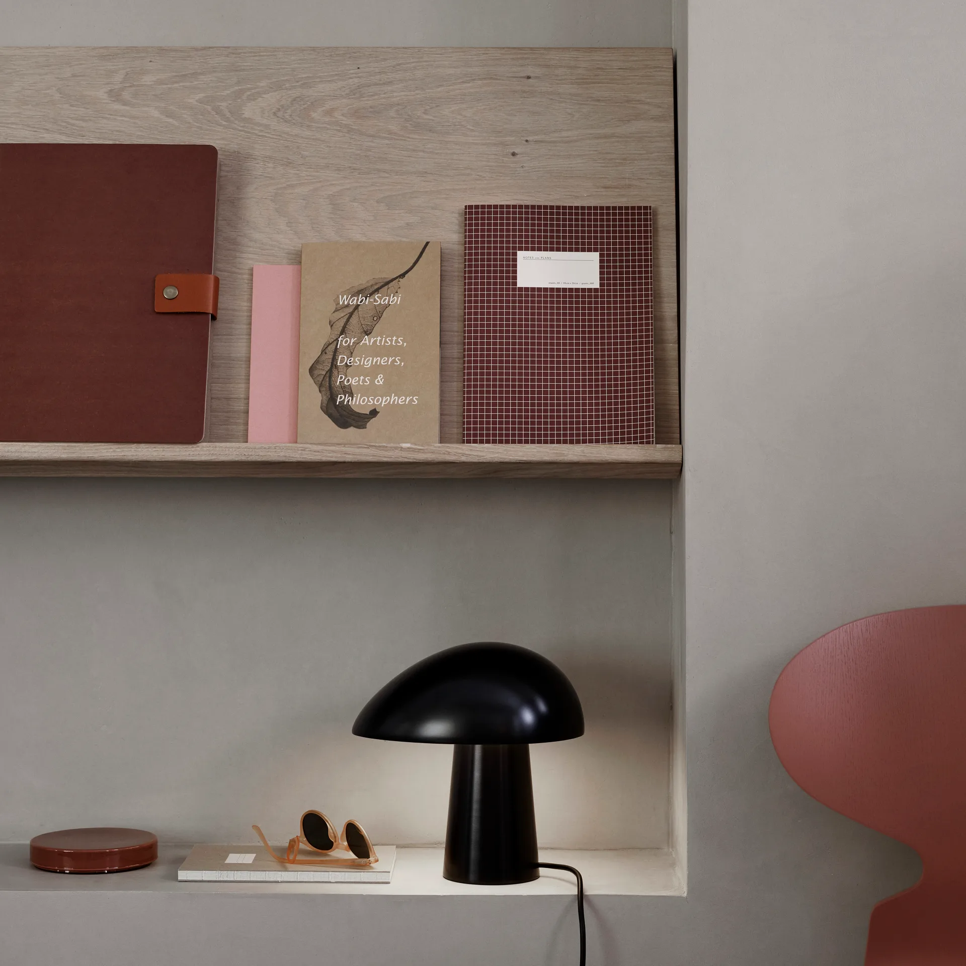 Night Owl bordlampe, Midnight blue Fritz Hansen