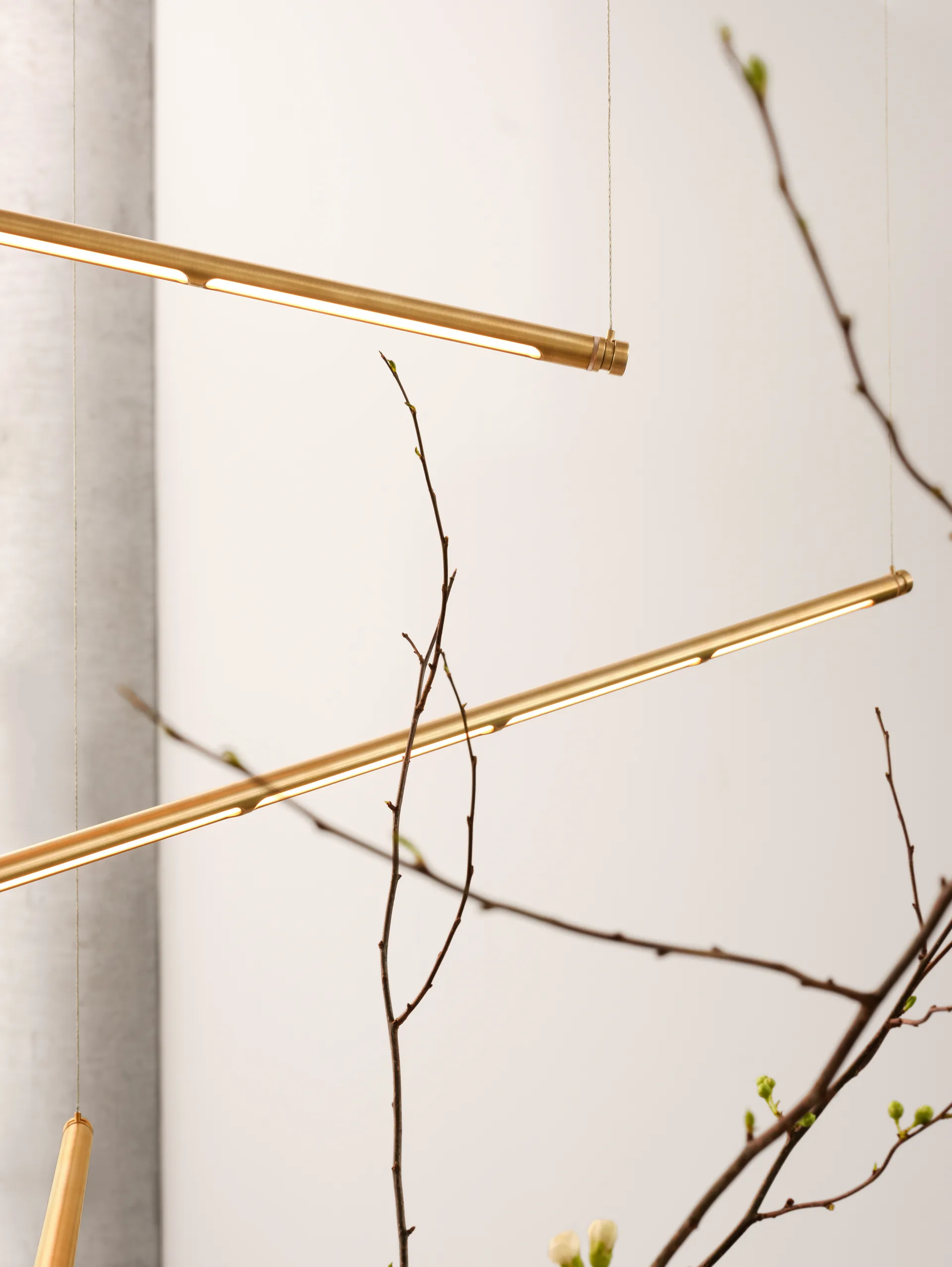 OneLine pendel, Messing Fritz Hansen