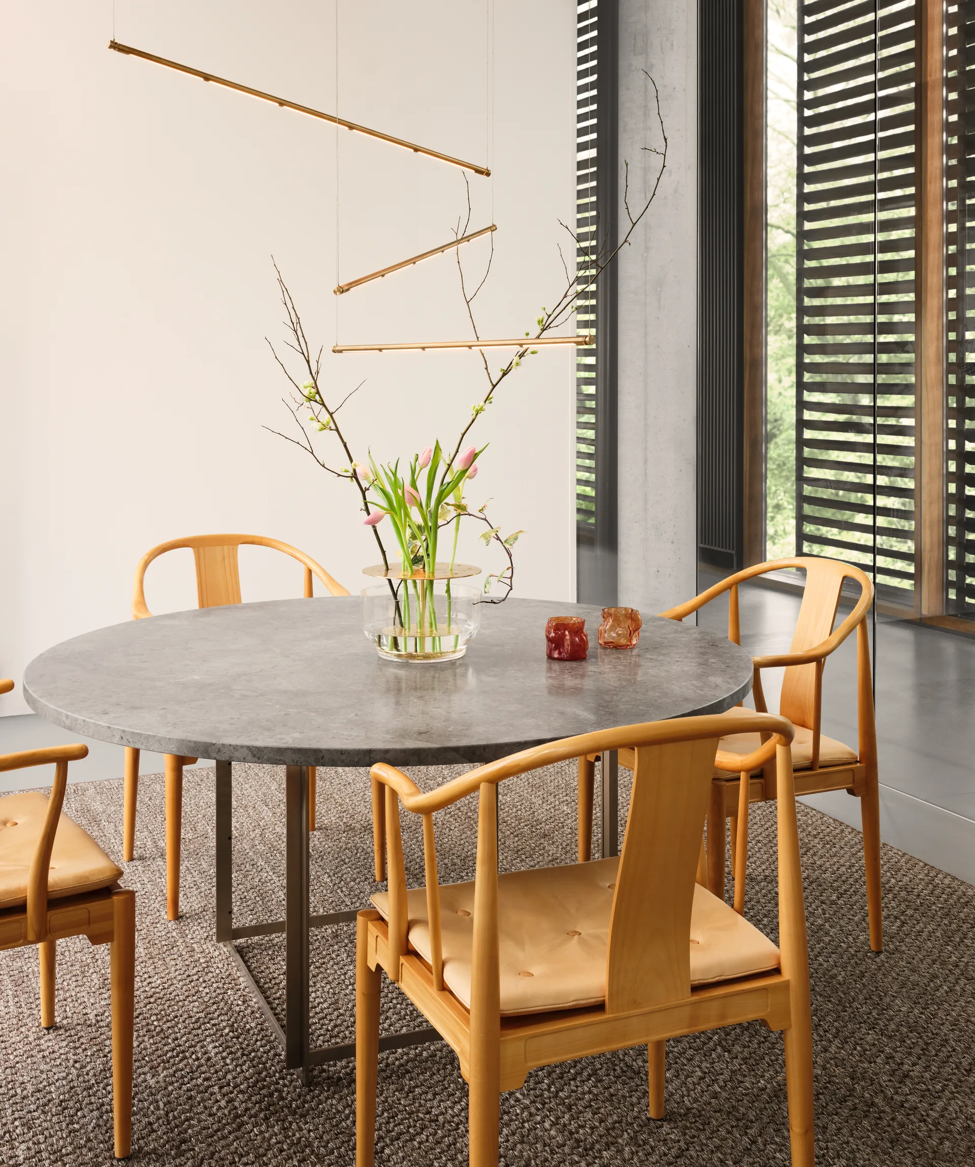 OneLine pendel, Messing Fritz Hansen