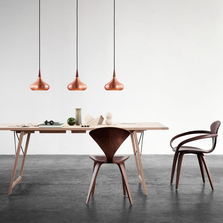 Orient P2 pendel, Klarlakkert aluminium Fritz Hansen