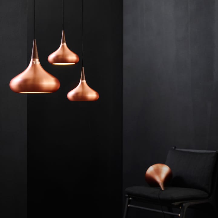 Orient P2 pendel, Klarlakkert kobber Fritz Hansen