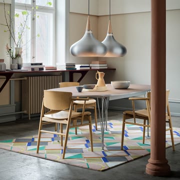 Orient P3 pendel - Klarlakkert aluminium - Fritz Hansen