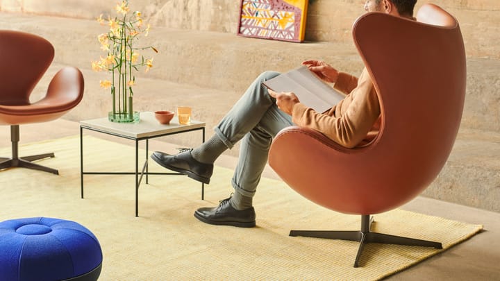 Pouf sittepuff small, Ultramarine Fritz Hansen