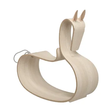 Rocking Horse gyngehest - Klarlakkert ask - Fritz Hansen