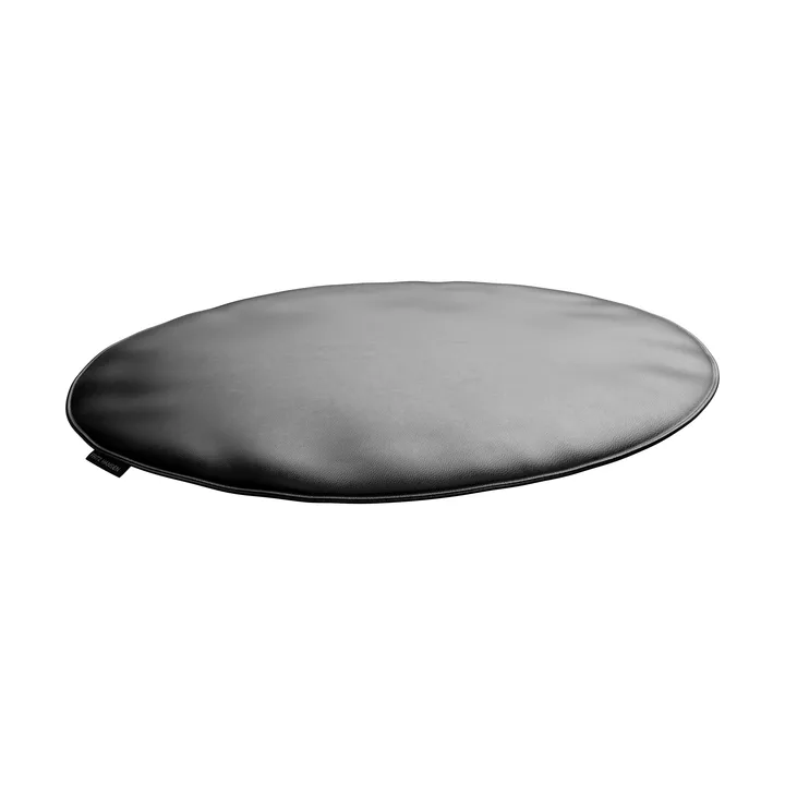 Series 7 stolpute lær - Essential Black - Fritz Hansen