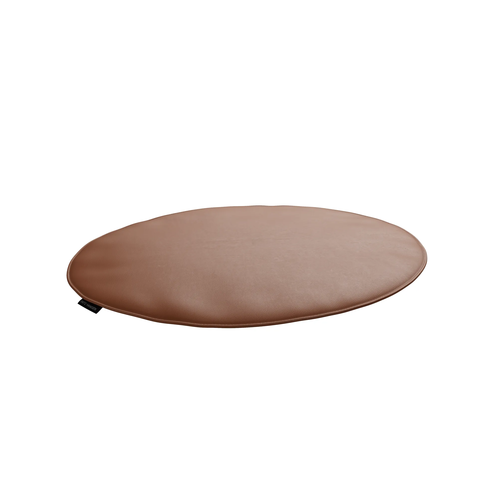 Series 7 stolpute lær, Essential leather Walnut Fritz Hansen