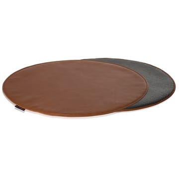 Series 7 stolpute lær - Walnut - Fritz Hansen