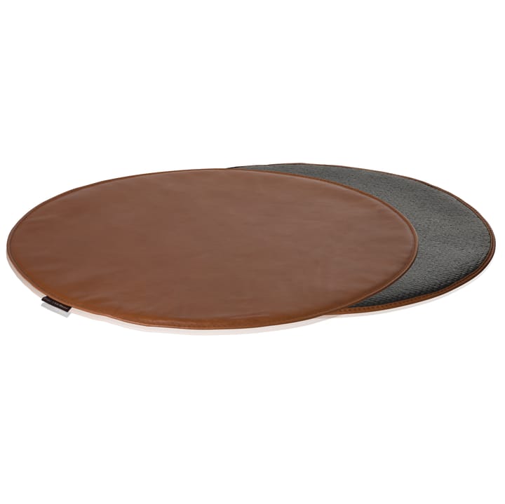 Series 7 stolpute lær, Walnut Fritz Hansen