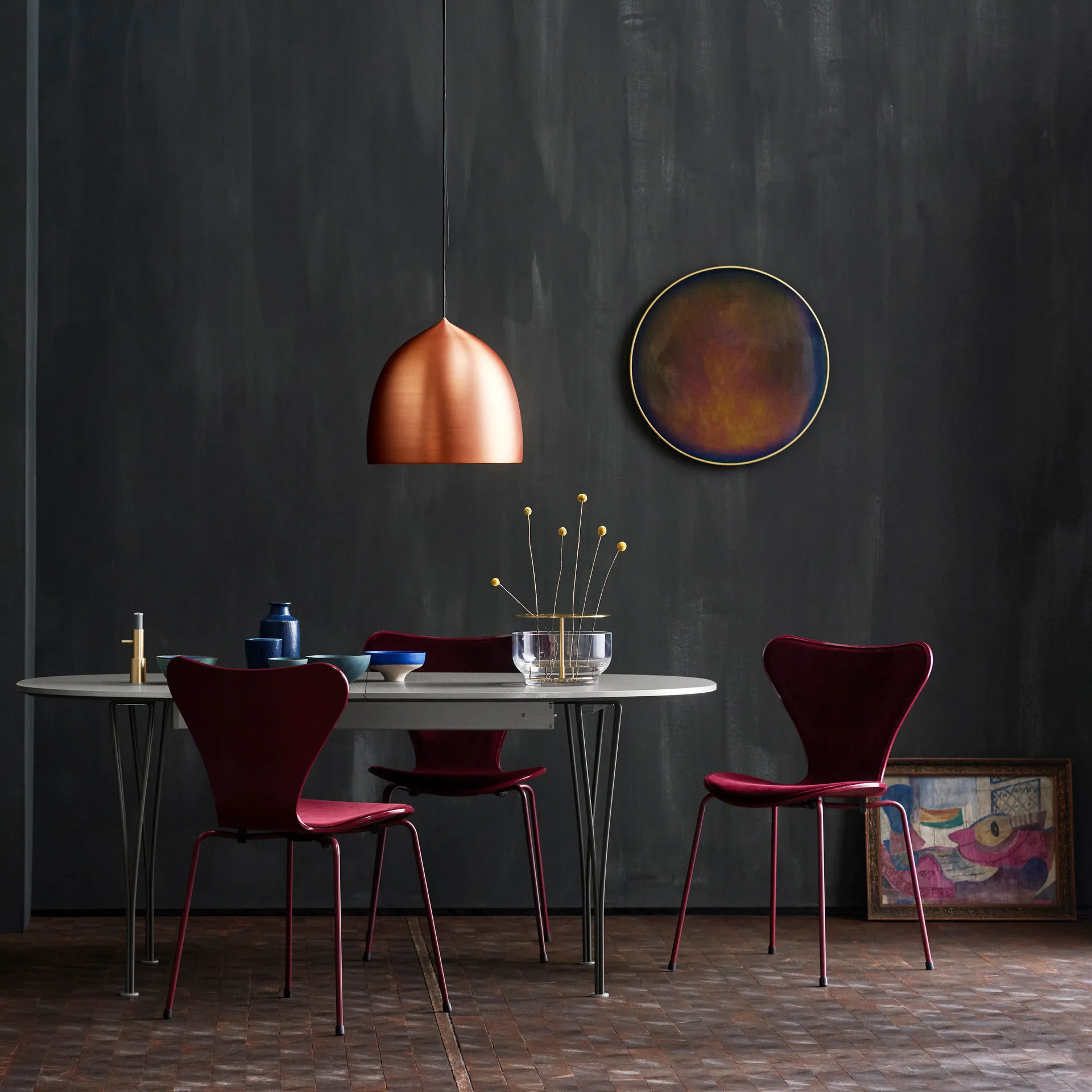 Suspence P2 pendel, Copper Fritz Hansen