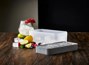 Funktion isbitboks med lokk - Silikon, 23,3x12,2 cm - Funktion