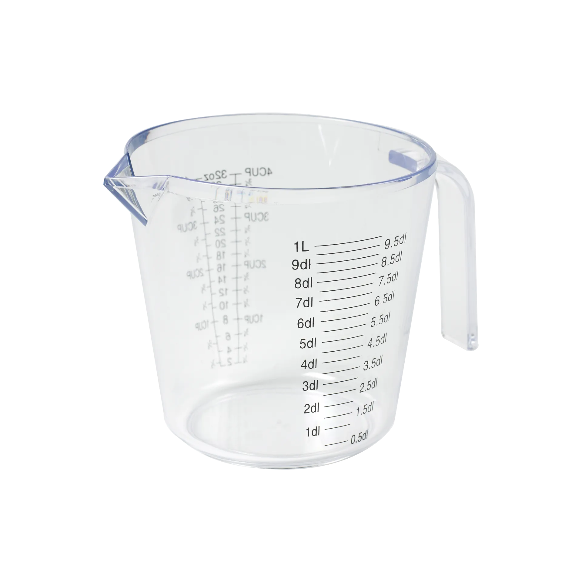 Funktion målekanne 1 L, Transparent Funktion