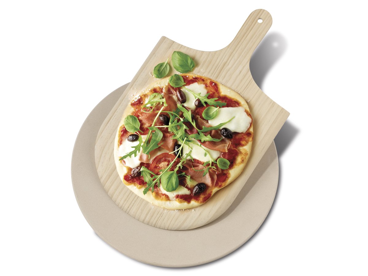 Funktion pizzastein & spade Ø37,5 cm Spade | Skandinavisk Design | Hvit