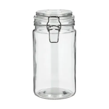 Funktion syltglass med patentlokk - Transparent, 1 l - Funktion