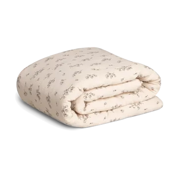 Bluebell Muslin polstret pledd - 100x140 cm - Garbo&Friends