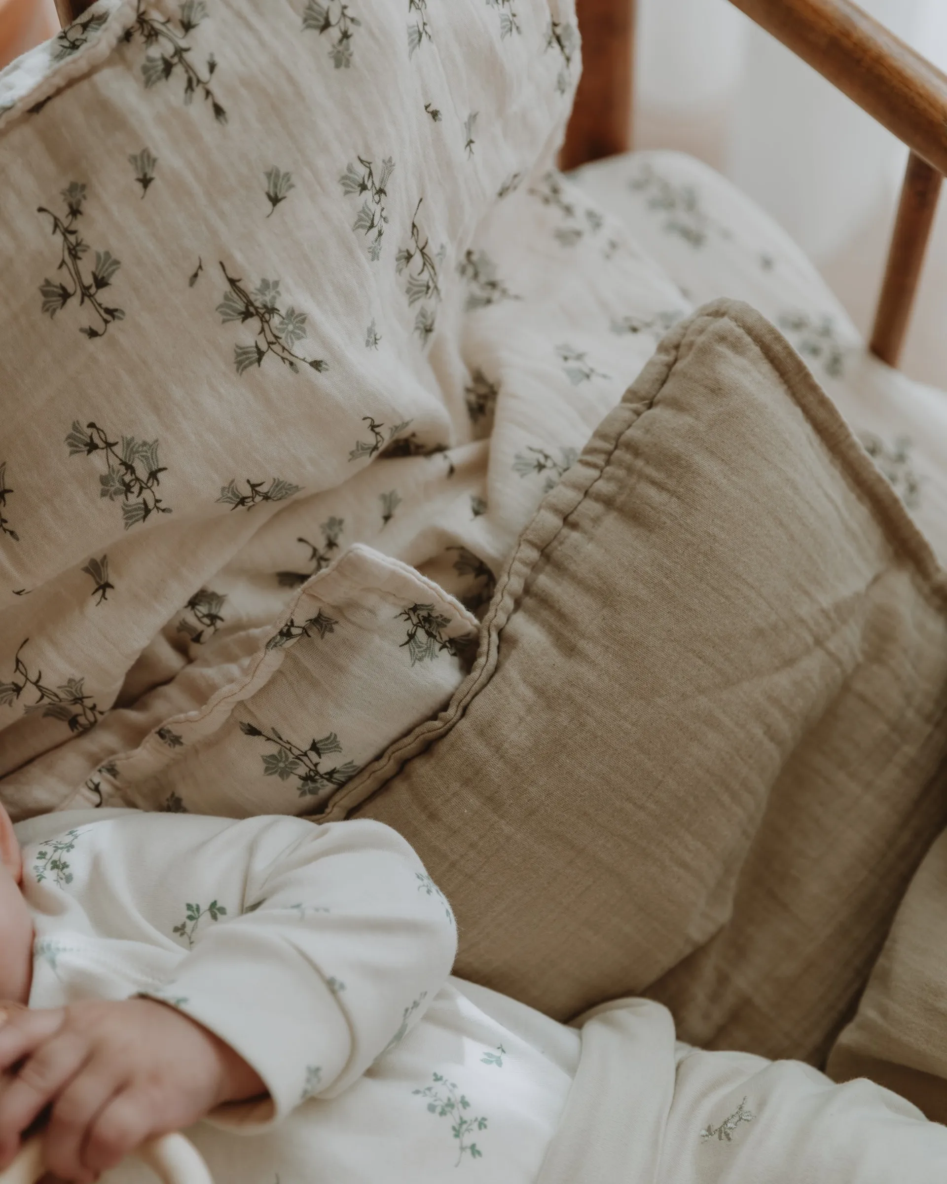 Bluebell Muslin putetrekk, 50x60 cm Garbo&Friends