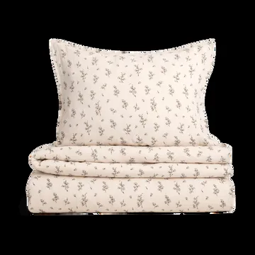 Bluebell Muslin sengesett - 150x210 cm/50x60 cm - Garbo&Friends