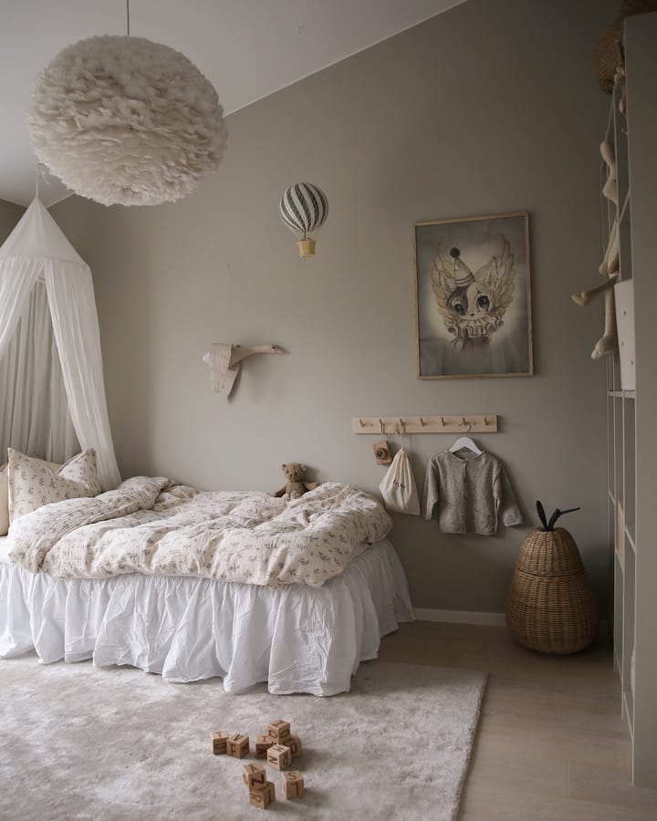 Bluebell Muslin sengesett, 150x210 cm/50x60 cm Garbo&Friends