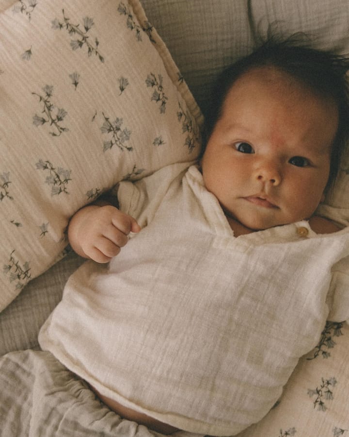Bluebell Muslin sengesett baby, 70x80 cm/28x35 cm Garbo&Friends