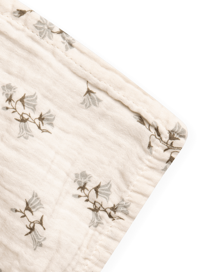 Bluebell Muslin Swaddle pledd, 110x110 cm Garbo&Friends