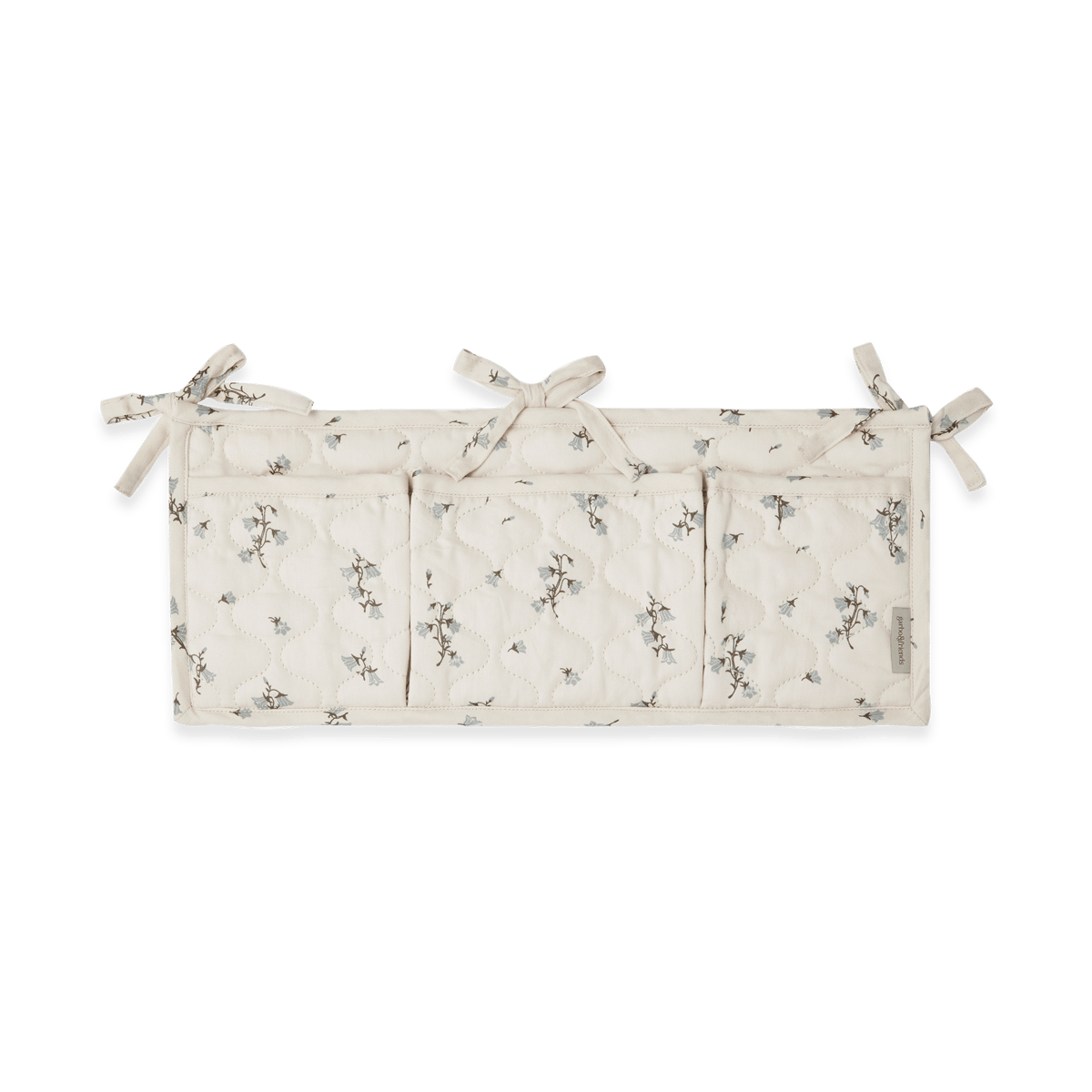 Garbo&Friends Bluebell Satin quiltet sengelomme 18x43 cm