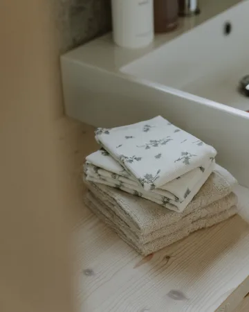 Bluebell Terry vaskeklud 3-pakn. - 30x30 cm - Garbo&Friends