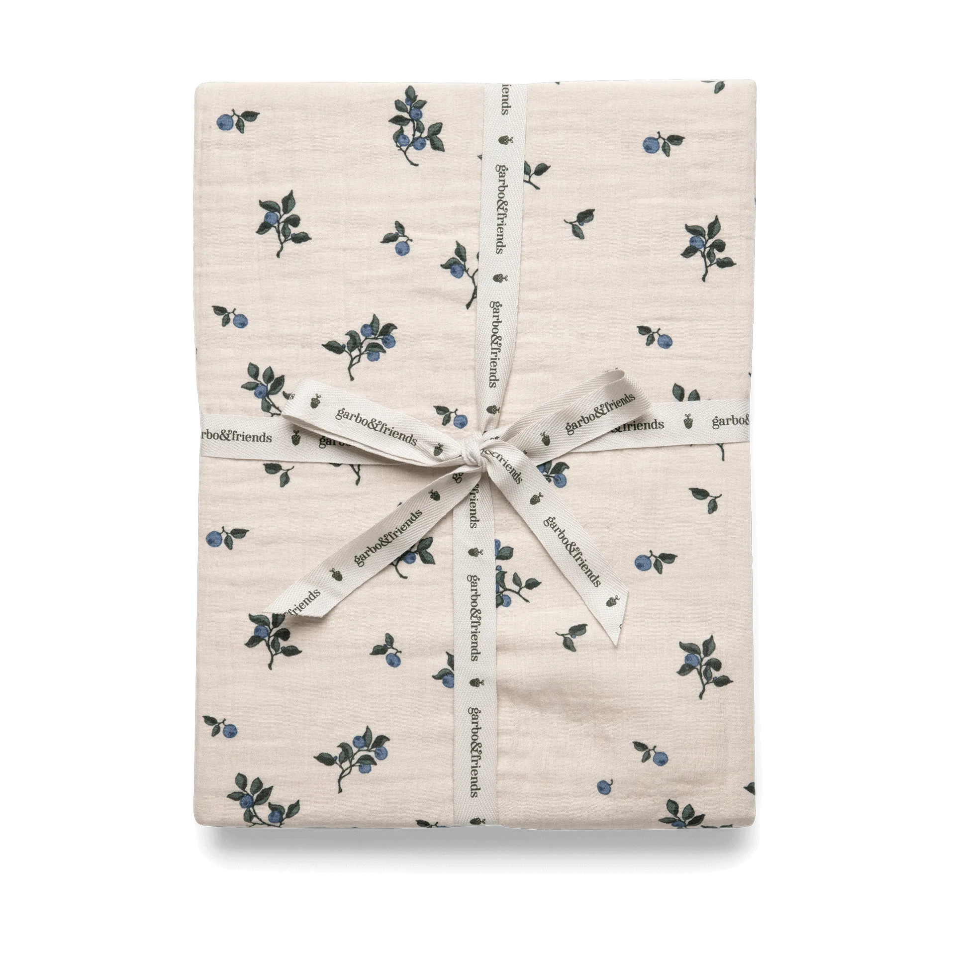 Blueberry Muslin dra-på-laken, 70x140x20 cm Garbo&Friends