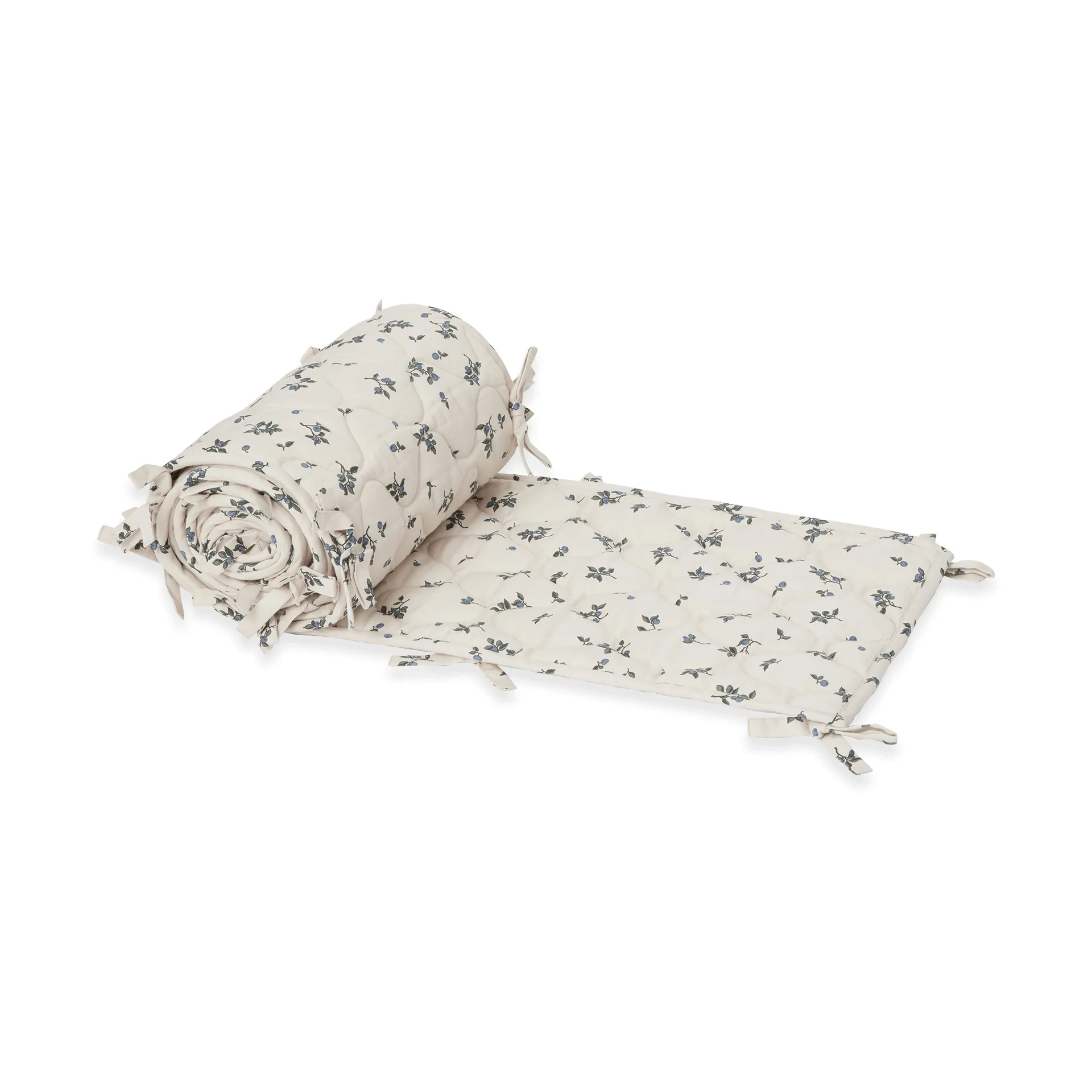 Blueberry Satin quiltet sprinkelbeskytter, 30x360 cm Garbo&Friends