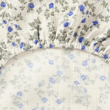 Dainty Muslin dra-på-laken - 60x120x20 cm - Garbo&Friends