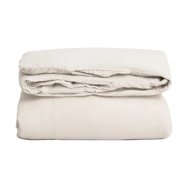 Eggshell Muslin dynetrekk - 140x200 cm - Garbo&Friends