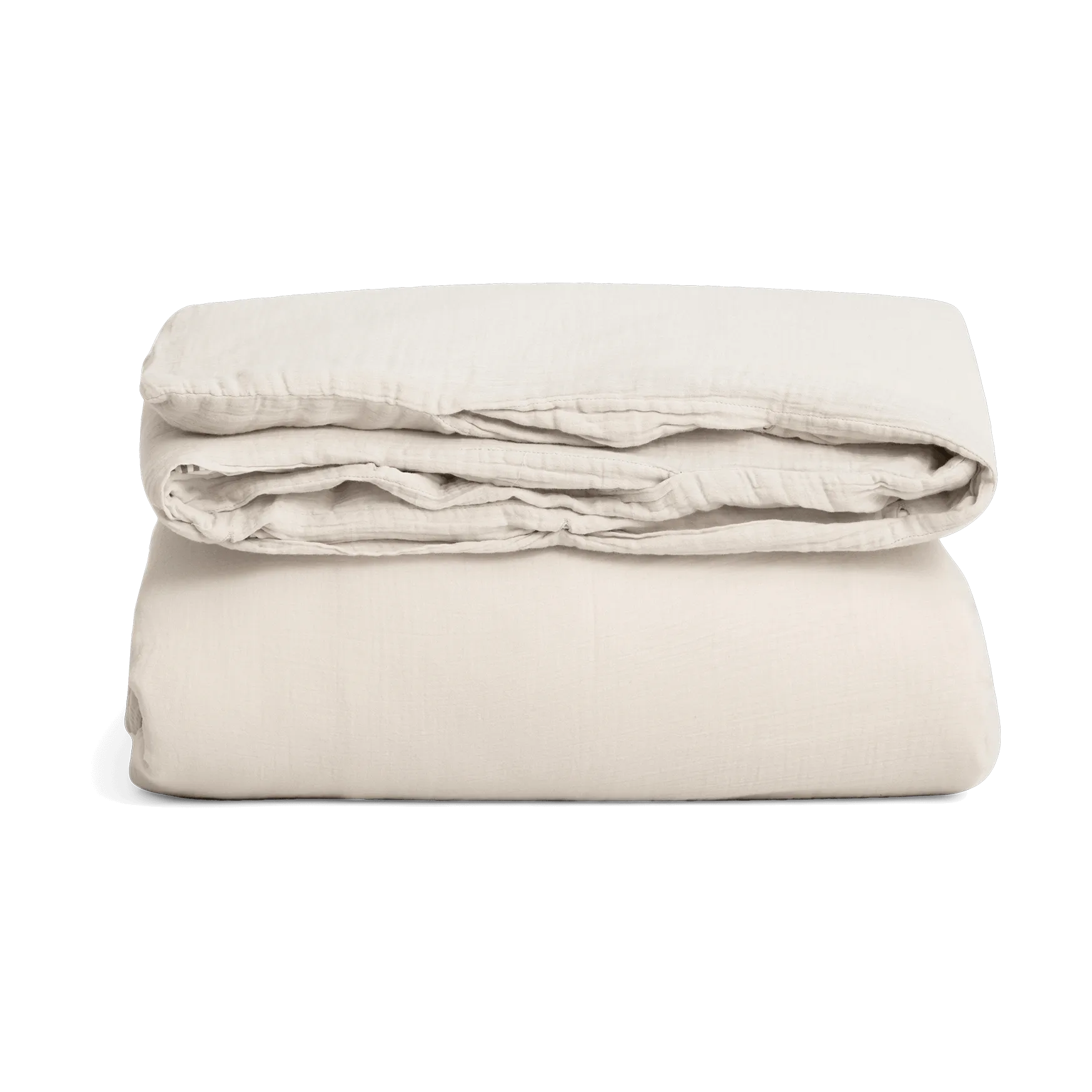 Eggshell Muslin dynetrekk dobbel, 240x220 cm Garbo&Friends