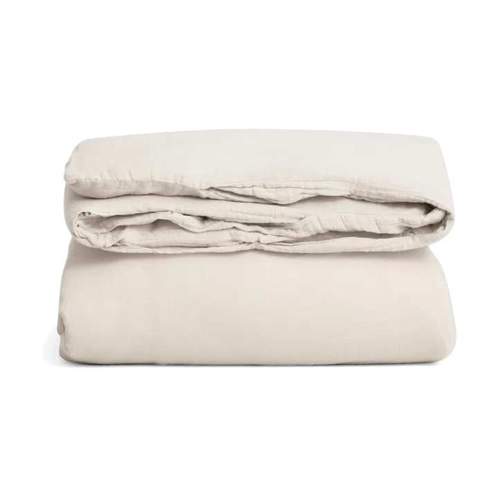 Eggshell Muslin dynetrekk dobbel - 240x220 cm - Garbo&Friends
