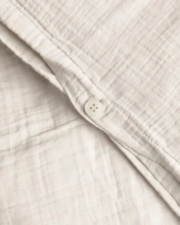 Eggshell Muslin dynetrekk dobbel - 240x220 cm - Garbo&Friends