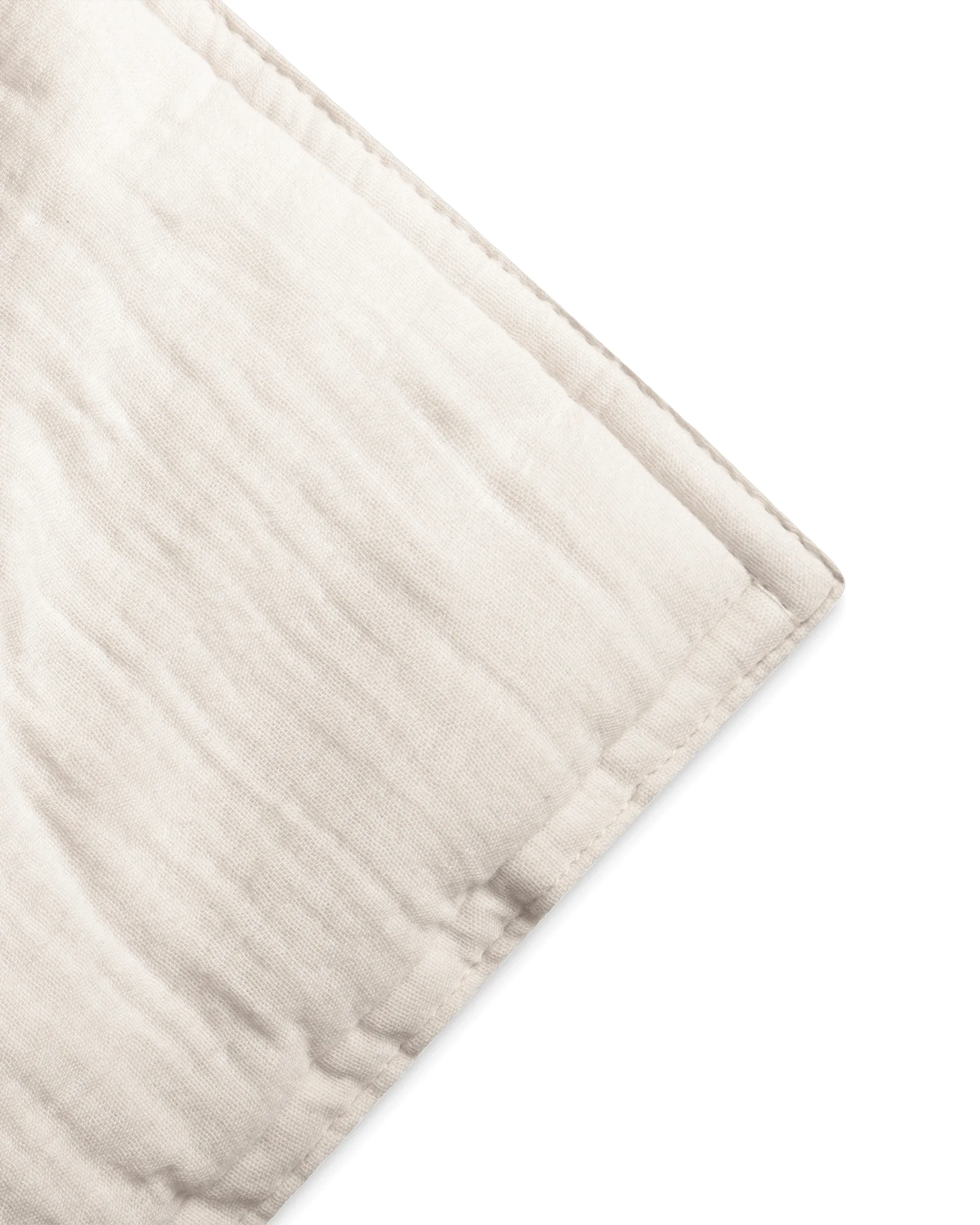 Eggshell Muslin polstret pledd, 100x140 cm Garbo&Friends