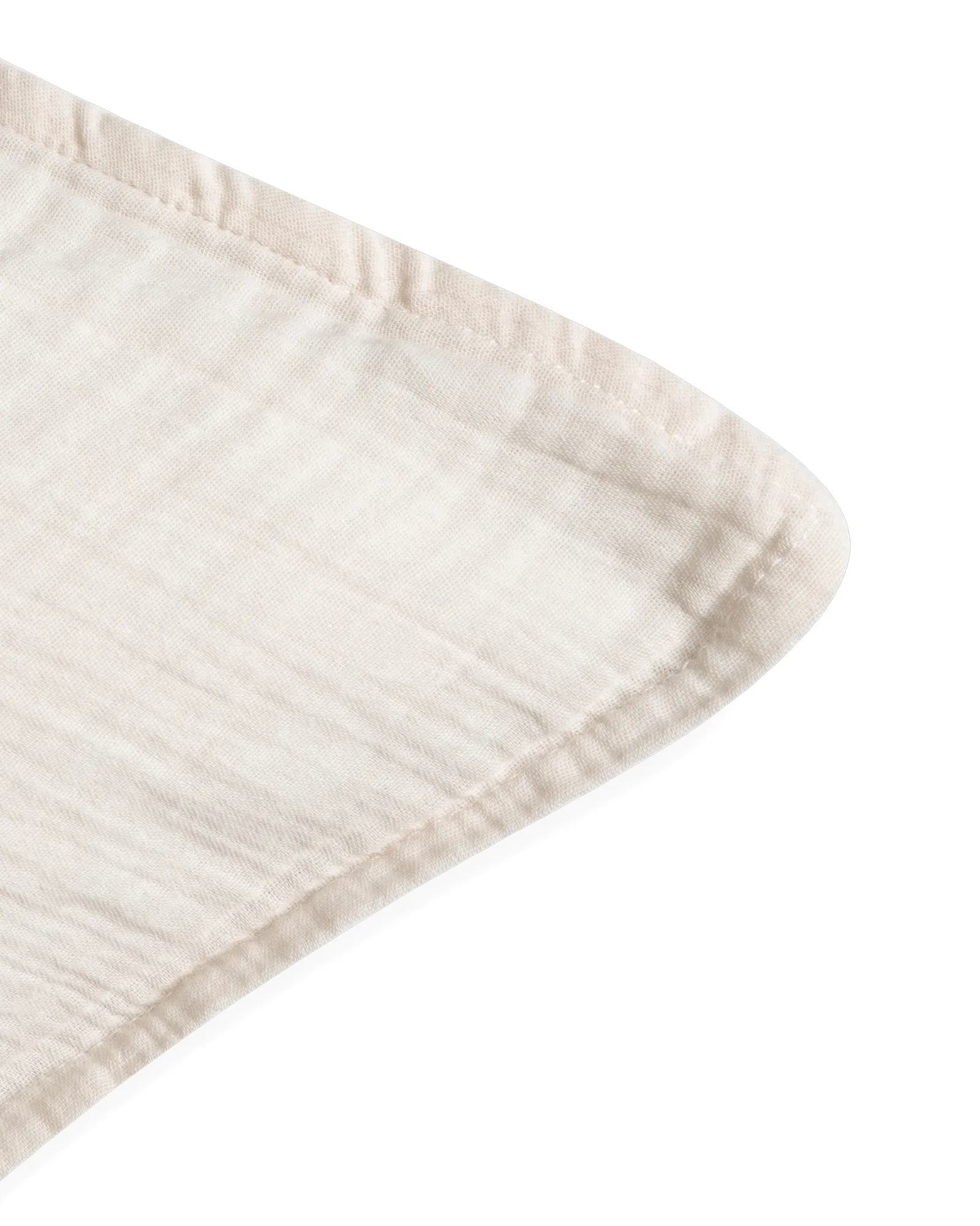 Eggshell Muslin putetrekk, 80x80 cm Garbo&Friends