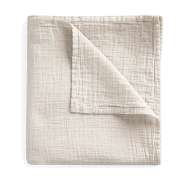Eggshell Muslin Swaddle pledd - 110x110 cm - Garbo&Friends