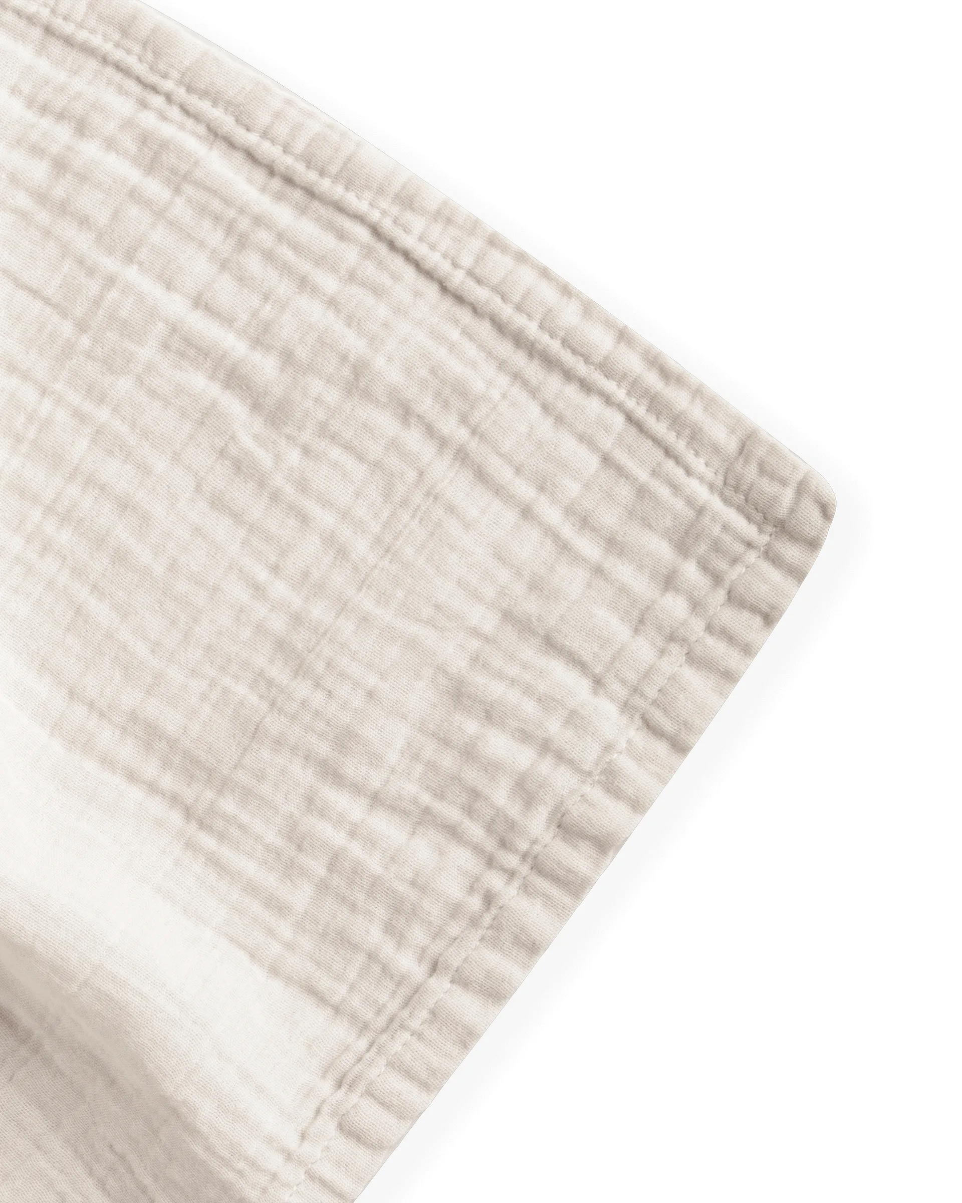 Eggshell Muslin Swaddle pledd, 110x110 cm Garbo&Friends