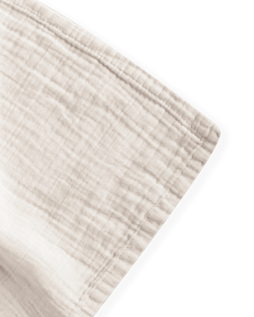 Eggshell Muslin Swaddle pledd - 110x110 cm - Garbo&Friends