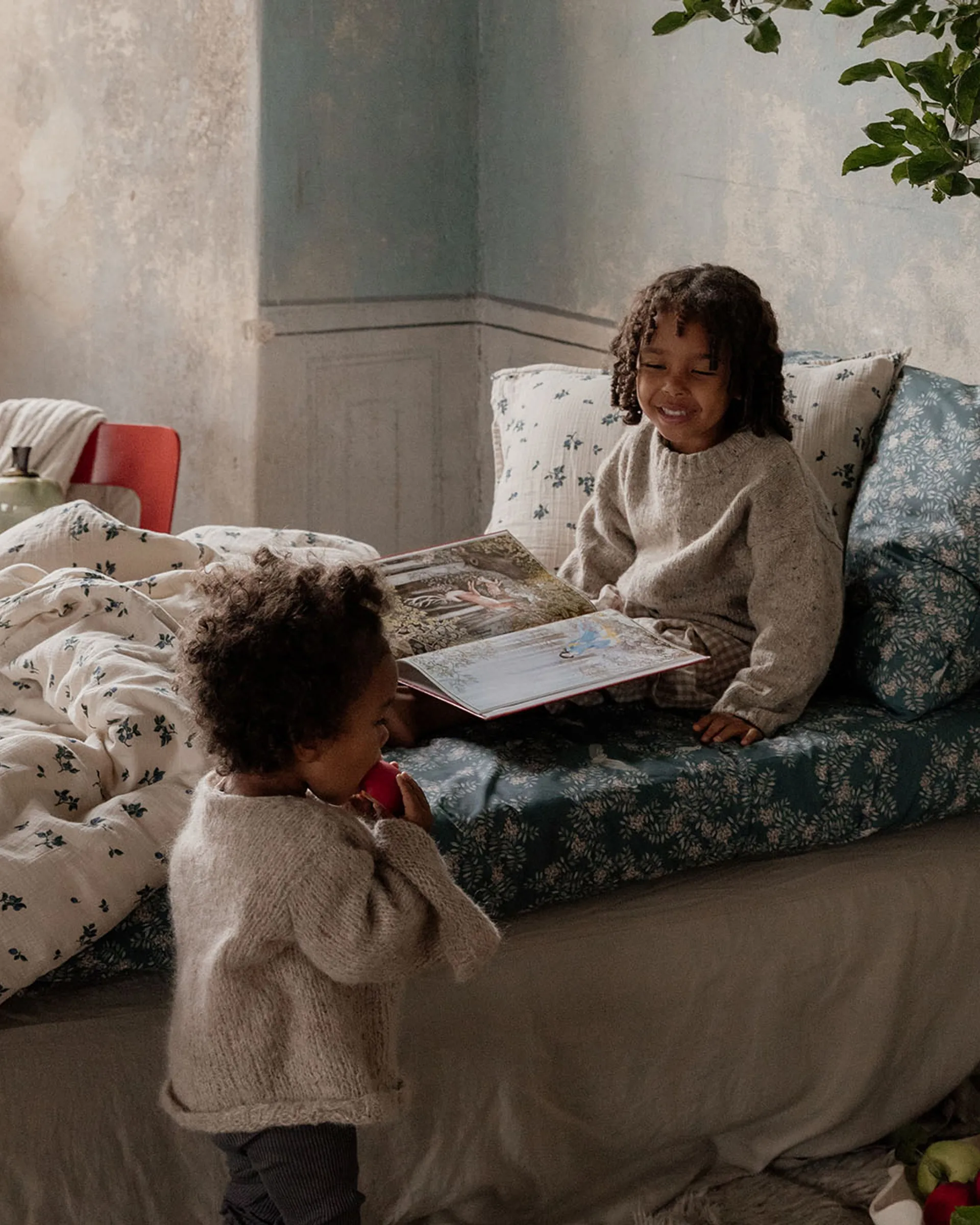 Fauna Forest dra-på-laken, 90x200x30 cm Garbo&Friends