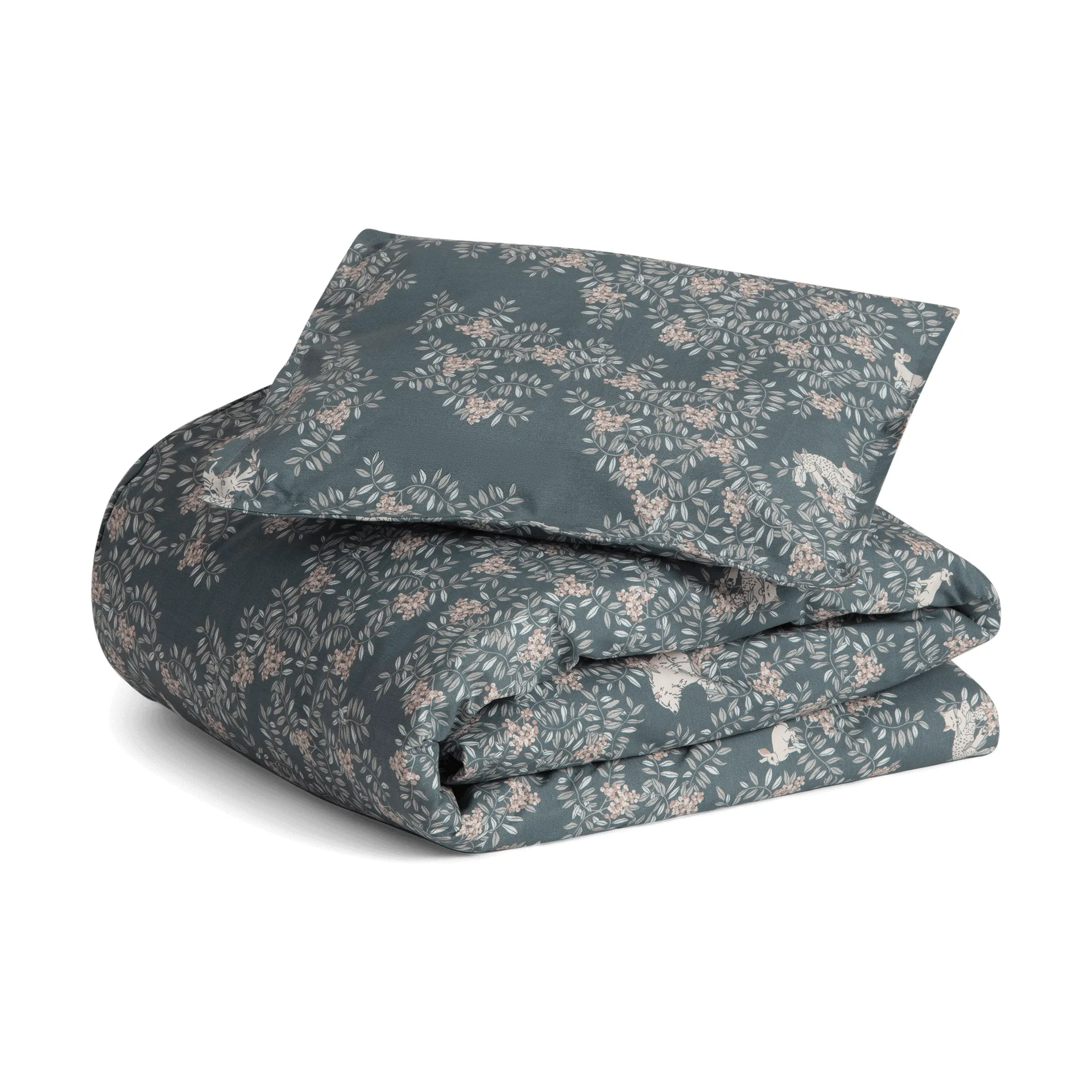 Fauna Forest sengesett baby, 70x80 cm/28x35 cm Garbo&Friends