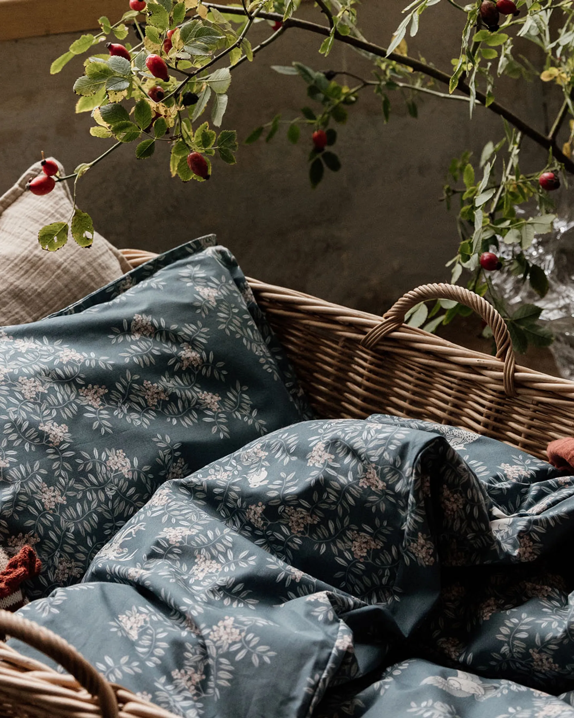 Fauna Forest sengesett baby, 70x80 cm/28x35 cm Garbo&Friends