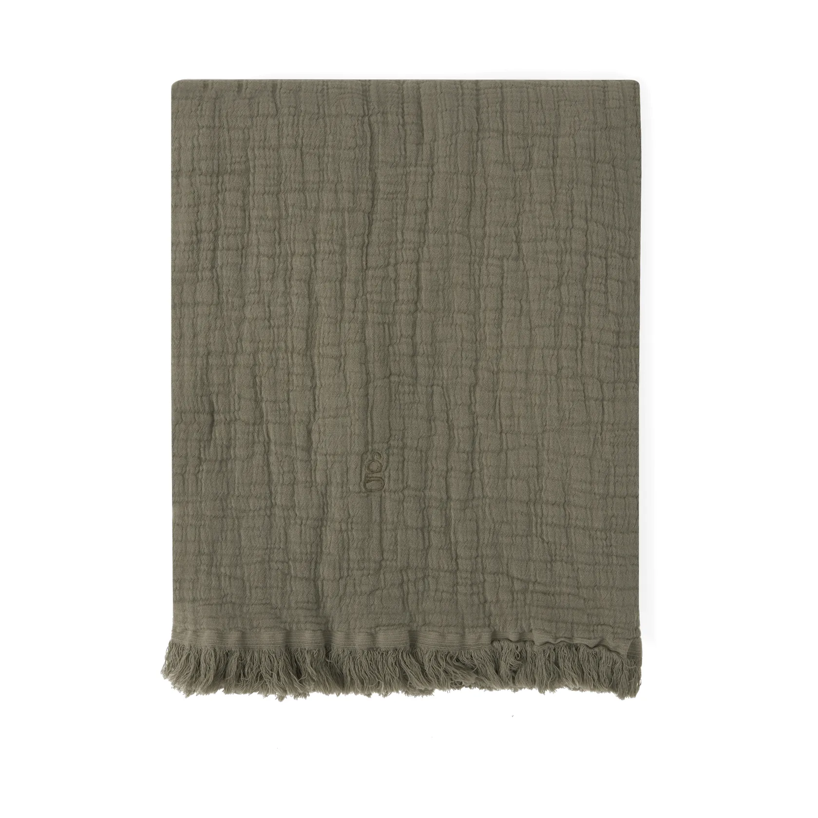 Geranium Cotton Mellow pledd, 130x170 cm Garbo&Friends